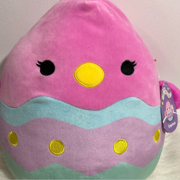 Squishmallows Green and Blue Plush Stuffed Animal - Picture 4 of 10